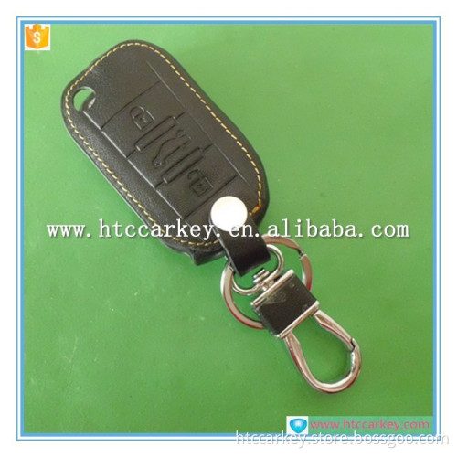 2014 best sale leather car key case for citr ford car keys